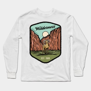 Wilderness Goat Long Sleeve T-Shirt